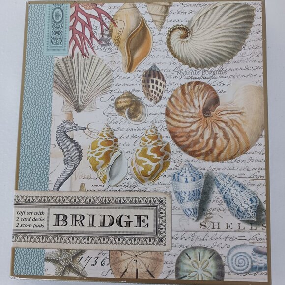 Bridge Playing Card Set Michel Design Work Magnoli  NWT - Picture 2 of 3